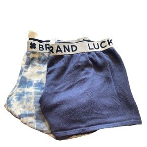 Womens lucky brand pajama/ lounge shorts
